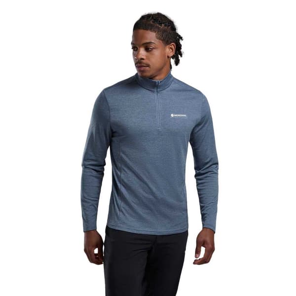 Montane Dart Half Zip T-shirt Med Lång ärm M Man