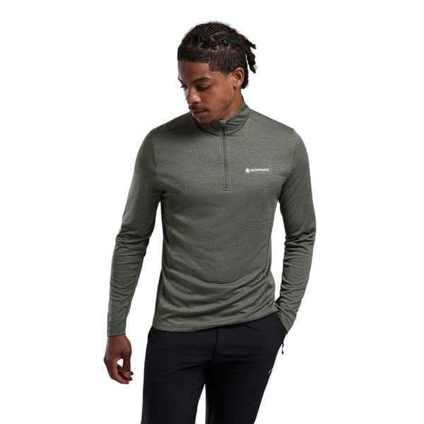 Montane Dart Half Zip T-shirt Med Lång ärm  L Man