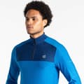 Miniatyrbillede 3 af 6: Dare2b Power Up Ii Halv Lynlås Sweatshirt Blå 2XL Mand