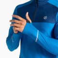 Miniatyrbillede 4 af 6: Dare2b Power Up Ii Halv Lynlås Sweatshirt Blå 2XL Mand