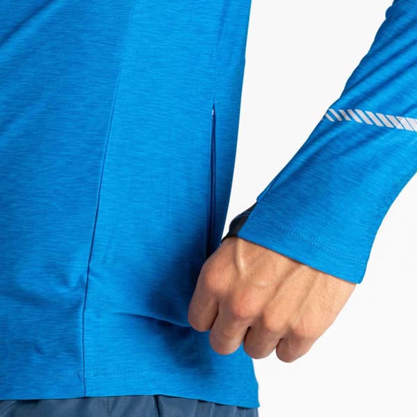 Dare2b Power Up Ii Halv Lynlås Sweatshirt Blå 2XL Mand