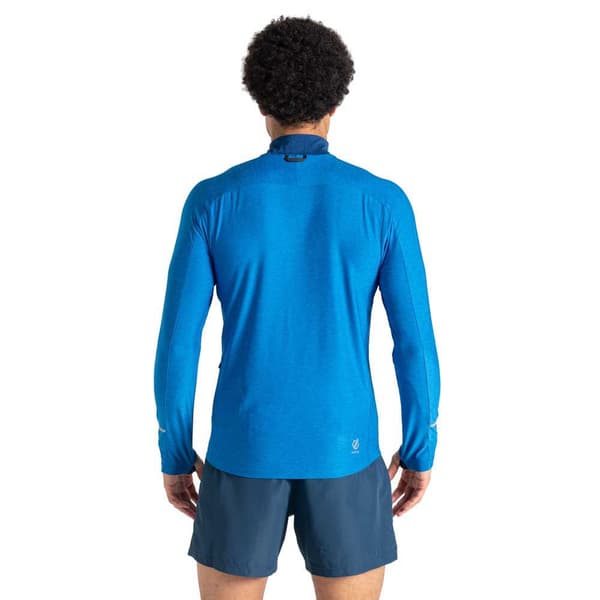 Dare2b Power Up Ii Halv Lynlås Sweatshirt Blå 2XL Mand