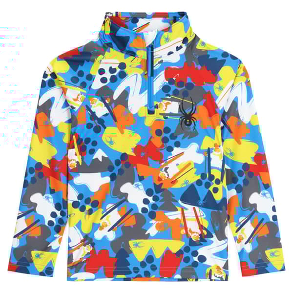 Spyder Mini Glacial Collegepaita Puolivetoketjulla 5 Years Poika