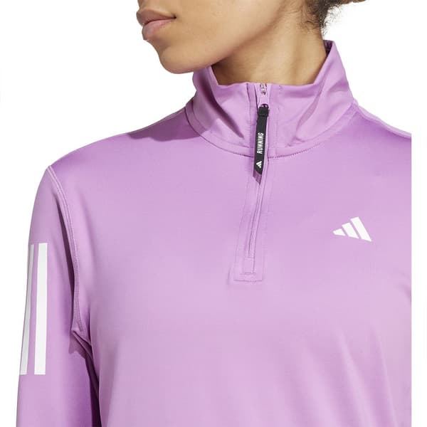 Adidas Own The Run Puoli Vetoketjullinen Collegepaita  S Nainen