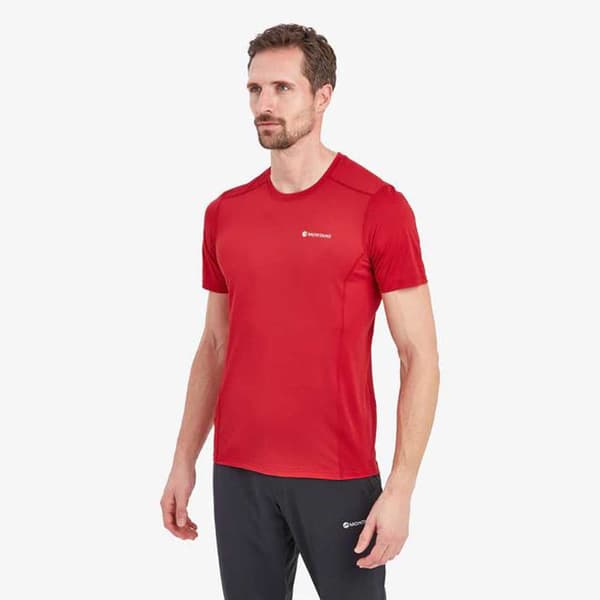 Montane Dart Lite Lyhythihainen T-paita Punainen L Mies