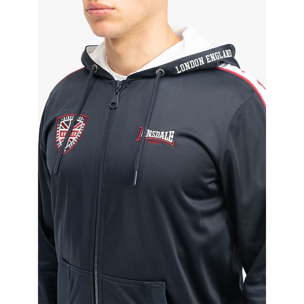 Lonsdale Strathmore Kokovetoketjullinen Collegepaita  S Mies