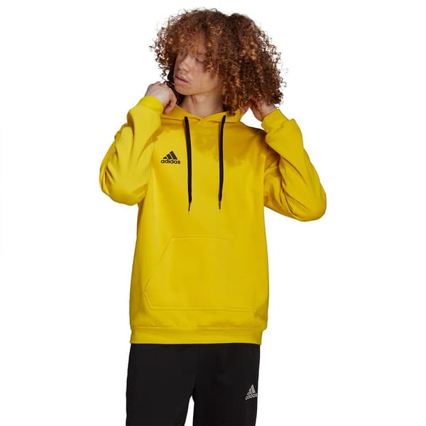 Adidas Entrada 22 Hættetrøje Gul L / Tall 3 Mand