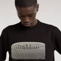 Miniatyrbillede 5 af 7: G-star Stacked Old Skool Logo Sweatshirt Sort S Mand