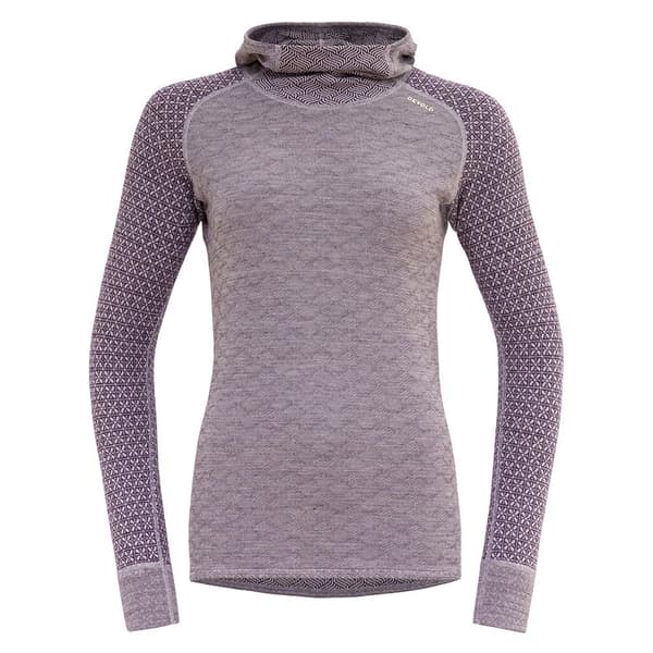 Devold Of Norway Kvitegga Merino 230 Hættetrøje Rosa L Kvinde