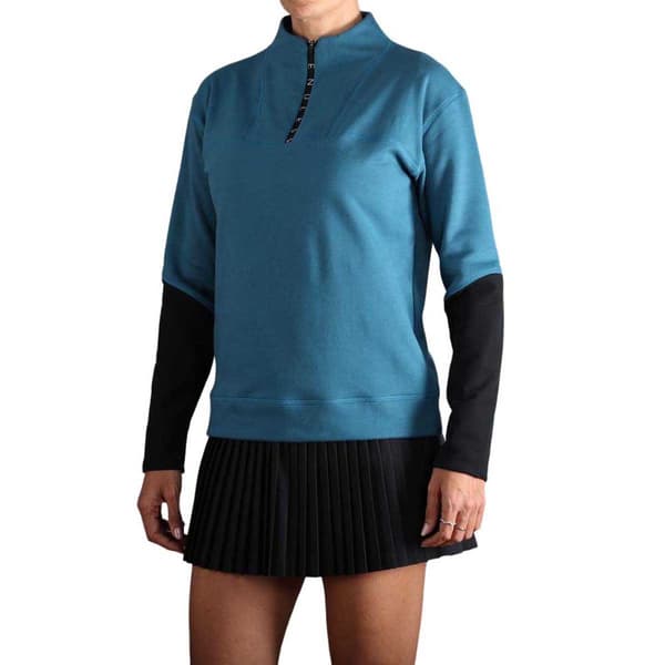 Endless Wonder Halv Lynlås Sweatshirt  S Kvinde