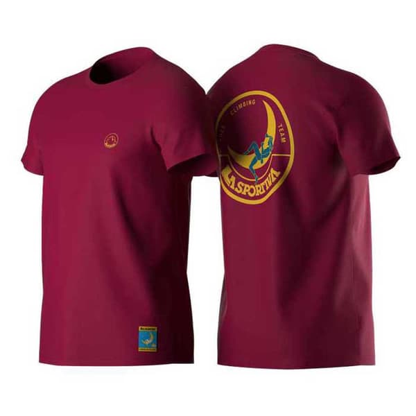 La Sportiva Climbing On The Moon Lyhythihainen T-paita Pinkki XL Mies