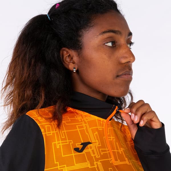Joma Elite Viii Tröja Orange,Svart S Kvinna