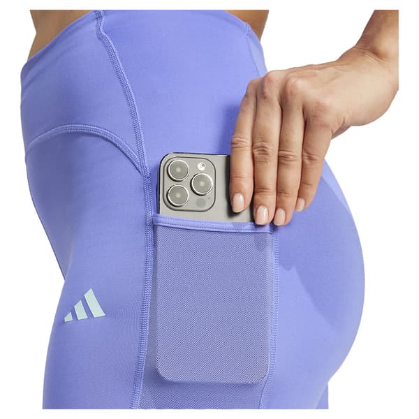 Adidas Adizero 4´´ Lyhyet Leggingsit Violetti L Nainen