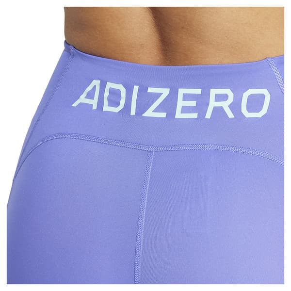 Adidas Adizero 4´´ Lyhyet Leggingsit Violetti L Nainen