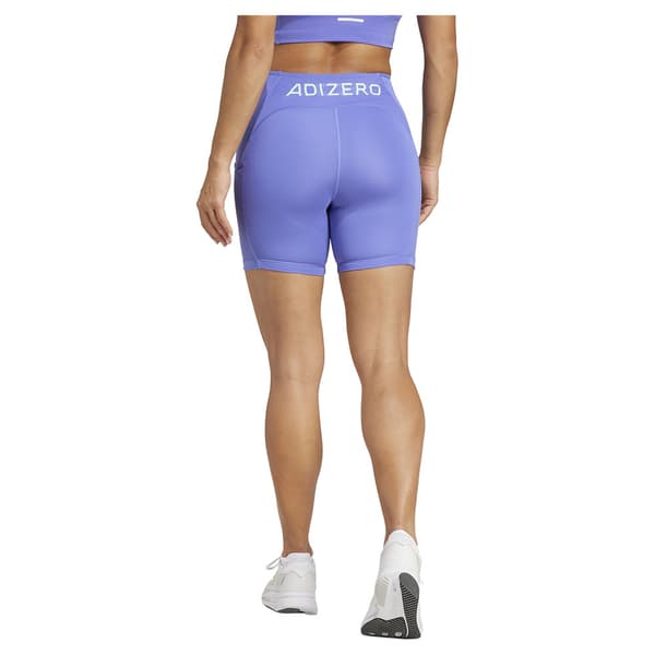 Adidas Adizero 4´´ Lyhyet Leggingsit Violetti L Nainen