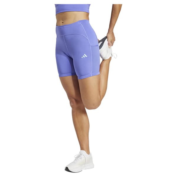 Adidas Adizero 4´´ Lyhyet Leggingsit Violetti L Nainen