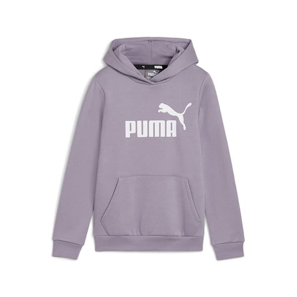 Puma Ess Logo Huvtröja Lila 9-10 Years Flicka