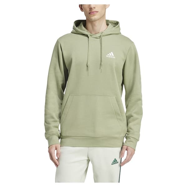 Adidas Essentials Fleece Huppari Vihreä S / Regular Mies