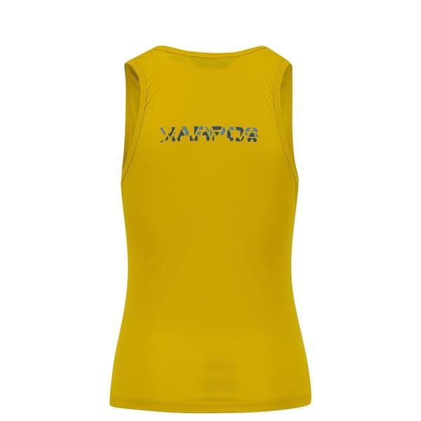 Karpos Loma ärmlös T-shirt Gul S Kvinna