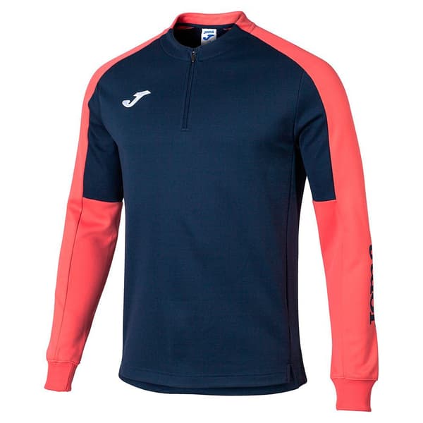 Joma Eco Championship Halv Lynlås Sweatshirt Blå 2XL Mand