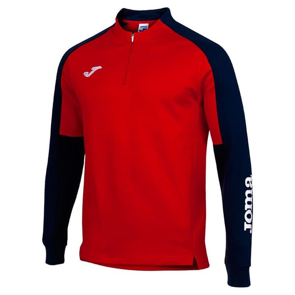 Joma Eco Championship Halv Lynlås Sweatshirt Rød 2XL Mand