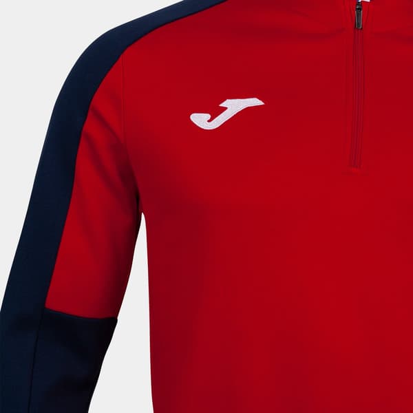 Joma Eco Championship Tröja Med Halv Dragkedja Röd M Man