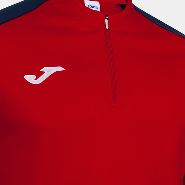 Joma Eco Championship Collegepaita Puolivetoketjulla Punainen XL Mies