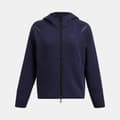 Miniatyrbillede 3 af 5: Under Armour Unstoppable Fleece Jakke Blå M Kvinde