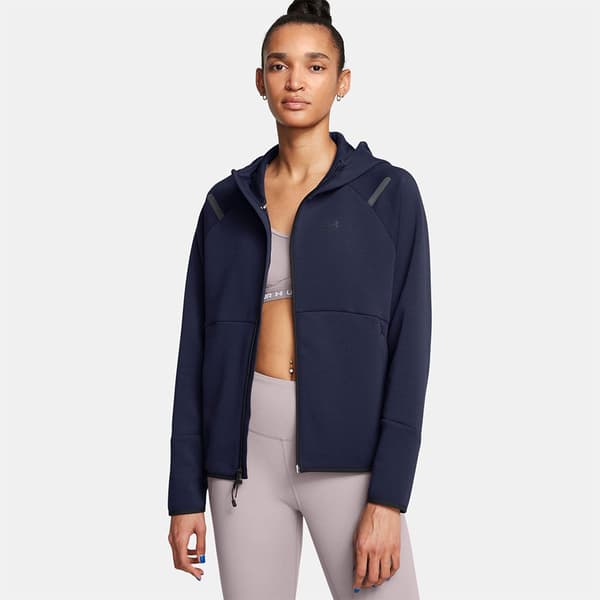 Under Armour Unstoppable Fleece Jakke Blå M Kvinde