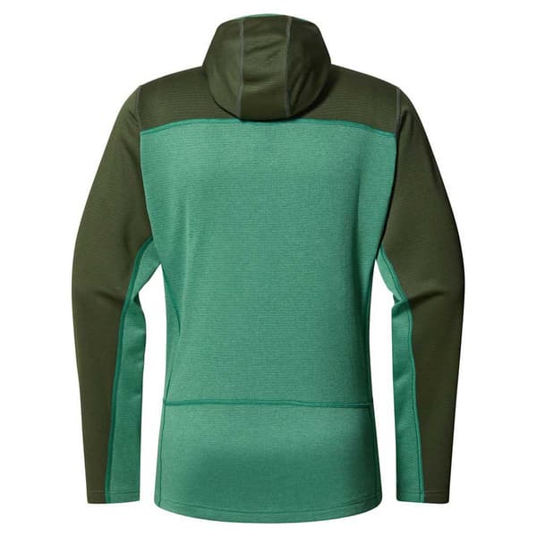 Haglofs Roc Flash Mid Sweatshirt Med Dragkedja Grönt L Man