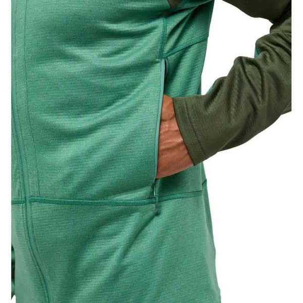 Haglofs Roc Flash Mid Sweatshirt Med Dragkedja Grönt L Man
