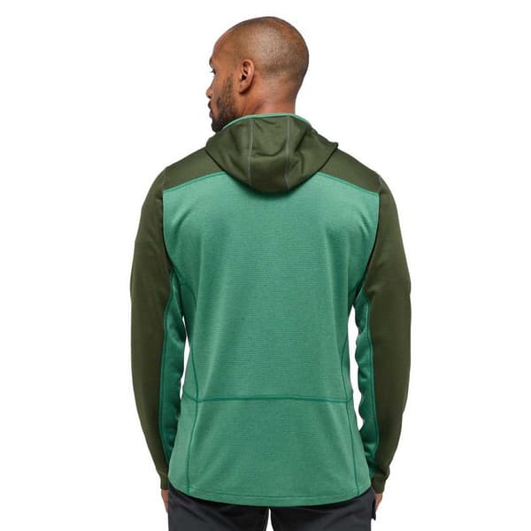 Haglofs Roc Flash Mid Sweatshirt Med Dragkedja Grönt L Man