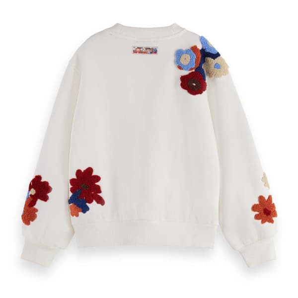 Scotch & Soda 178021 Tröja Vit 12 Years Flicka