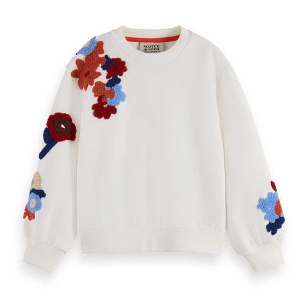 Scotch & Soda 178021 Tröja Vit 12 Years Flicka