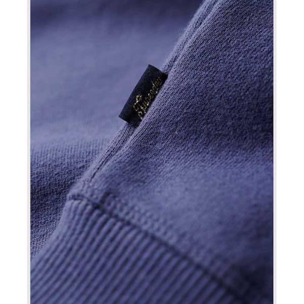 Superdry Essential Tröja Med Halv Dragkedja Lila L Kvinna