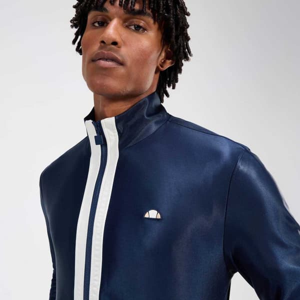 Ellesse Biela Træningsjakke  S Mand