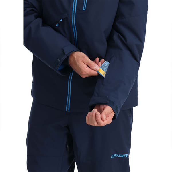 Spyder Paramount Halv Lynlås Sweatshirt Blå 3XL Mand
