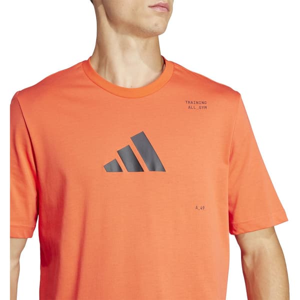 Adidas Tr Cat G T-shirt Med Korta ärmar Orange M Man