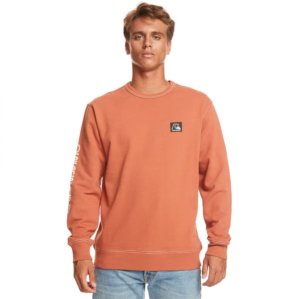 Quiksilver The Original Crew Tröja Orange S Man