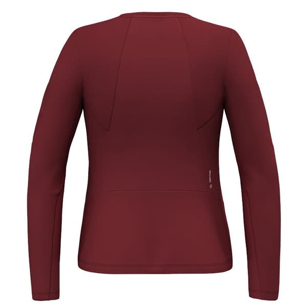 Salewa Pedroc Dry T-shirt Med Lange ærmer Rød S Kvinde