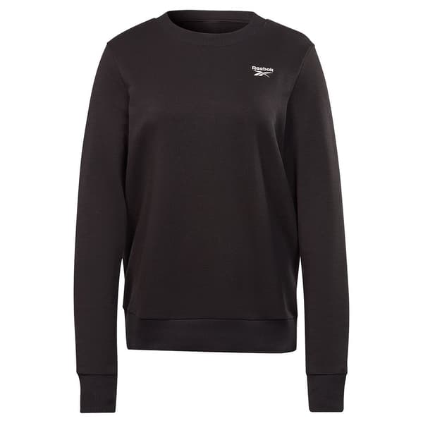 Reebok Ri Sl French Terry Crew Sweatshirt Sort M Kvinde