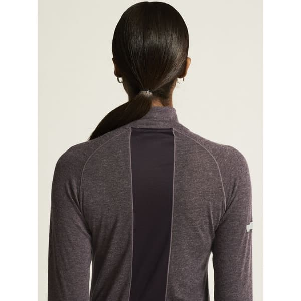 Craft Adv Subz Wool 3 Halv Lynlås Langærmet T-shirt  M Kvinde