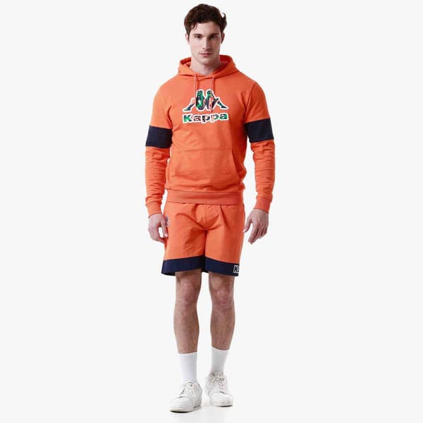 Kappa Frofio Hættetrøje Orange M Mand
