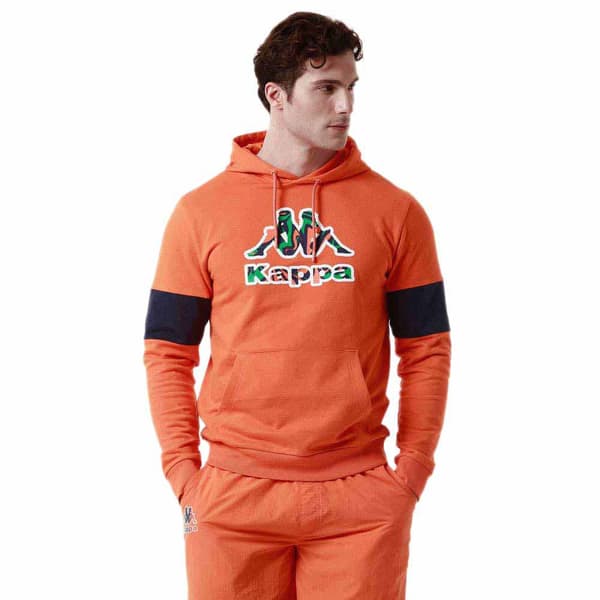 Kappa Frofio Hættetrøje Orange M Mand