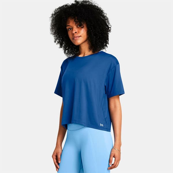 Under Armour Motion T-shirt Med Korta ärmar Blå XS Kvinna
