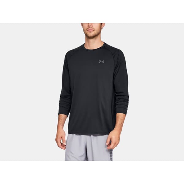 Under Armour Tech™ T-shirt Med Lång ärm Svart S Man