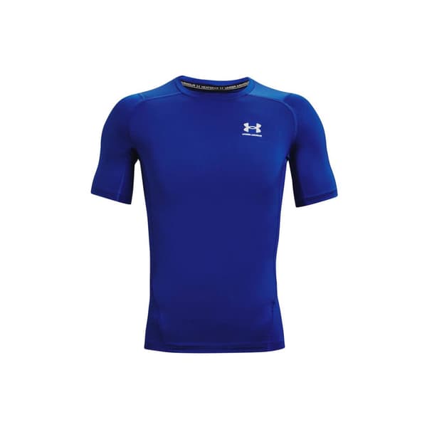 Under Armour Heatgear Compression T-shirt Med Korta ärmar Blå XS / Regular Man