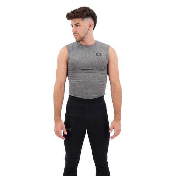 Under Armour Heatgear Armour Comp ærmeløs T-shirt Sort XS / Regular Mand