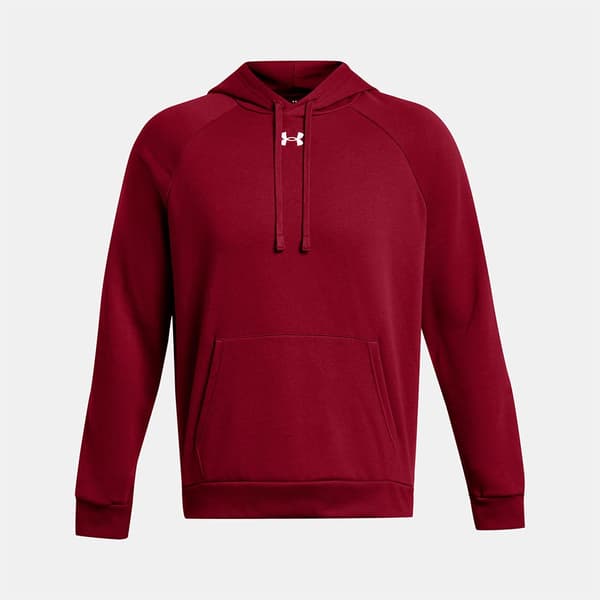 Under Armour Rival Fleece Hættetrøje Rød L / Regular Mand