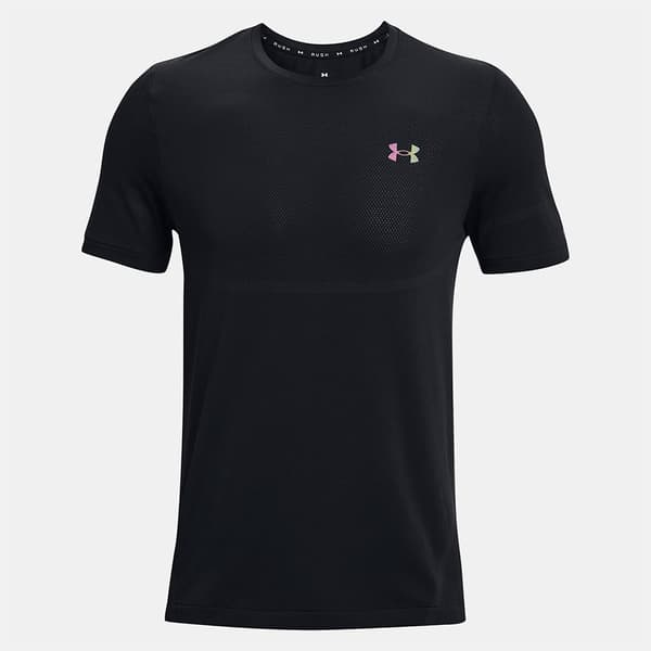 Under Armour Rush Legacy T-shirt Med Korta ärmar Svart L Man